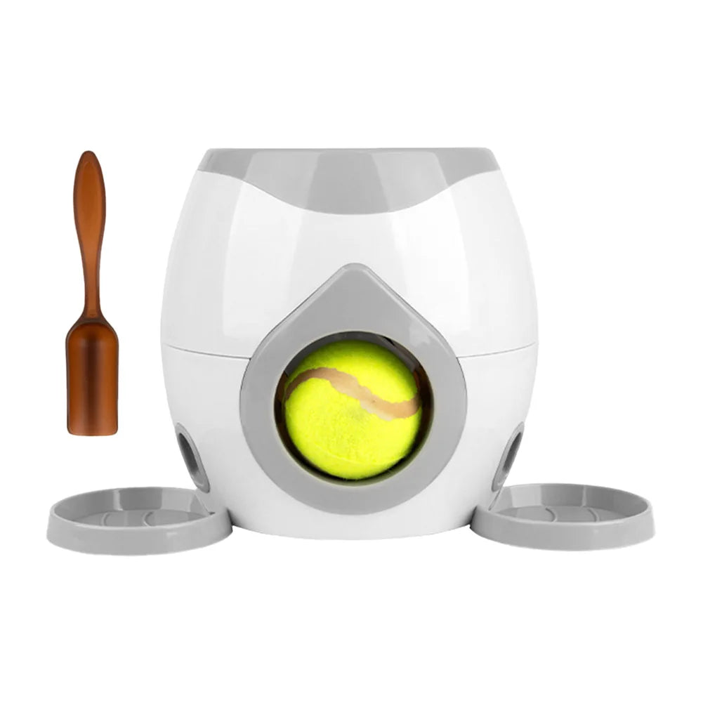 Pawsoul™ Automatic Dog Ball Launcher – Interactive Tennis Ball Feeder for Medium & Small Dogs
