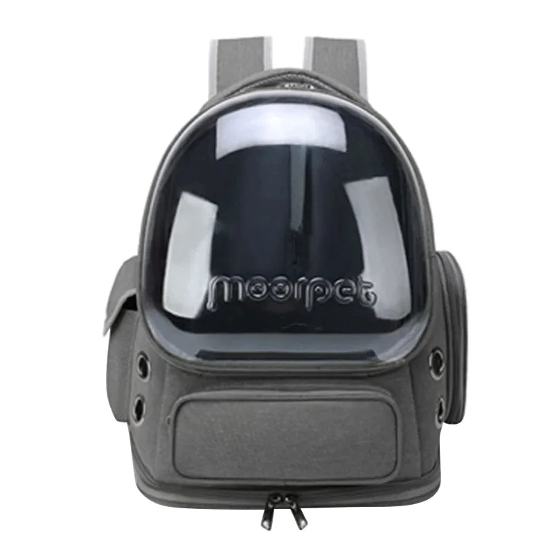 š¾ Pawsoul Waterproof Cat Carrier Backpack ā Breathable & Foldable Travel Bag for All Breeds (42x27x34cm)