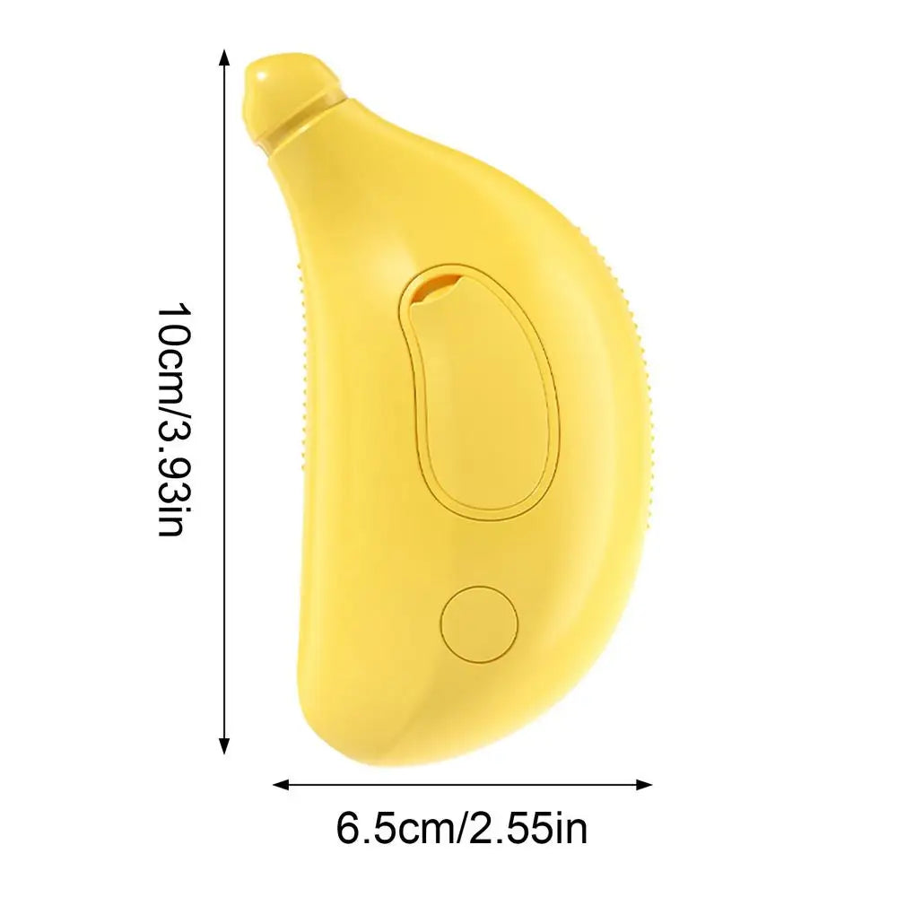 Pawsoul 3-in-1 Electric Pet Grooming Brush with Steam Spray – Hair Removal & Massage for Cats & Dogs