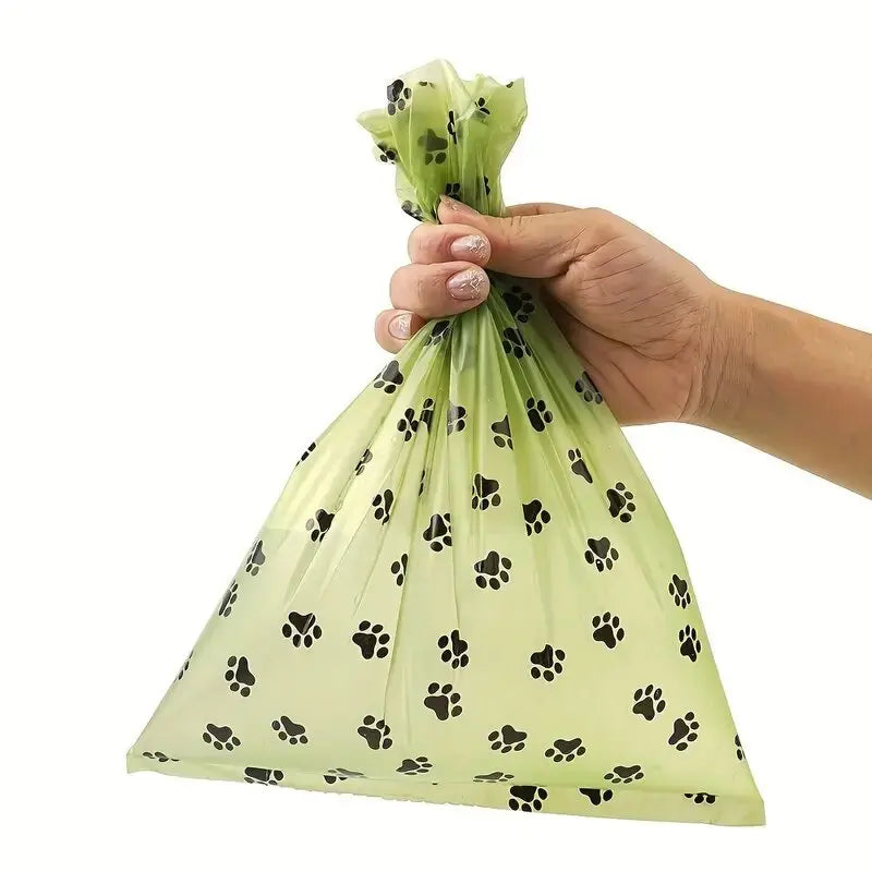 Pawsoul Thick & Leak-Proof Dog Poop Bags – 240 Bags (16 Rolls) for Easy Outdoor Cleanup
