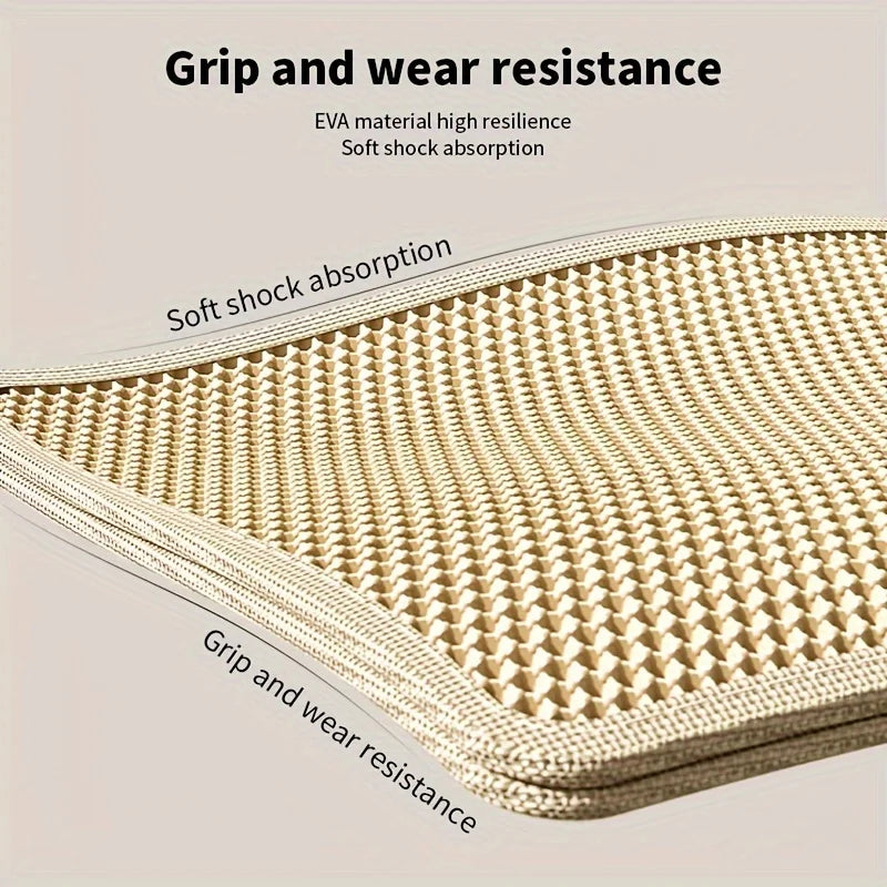 Pawsoul Large Cat Litter Mat – Double-Layer Honeycomb Design | Waterproof & Easy to Clean
